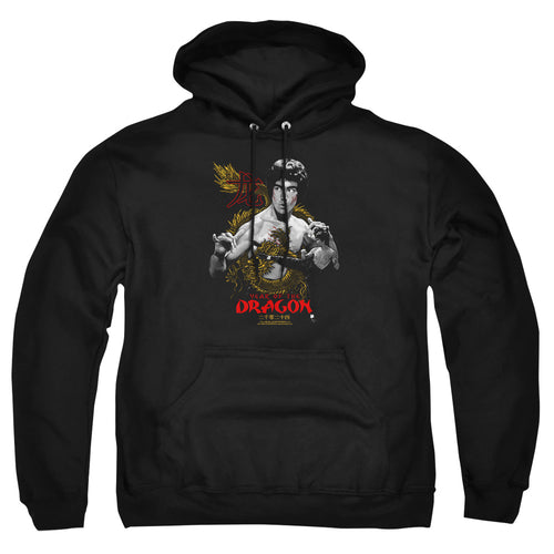 Bruce Lee Golden Year of the Dragon Pullover Hoodie