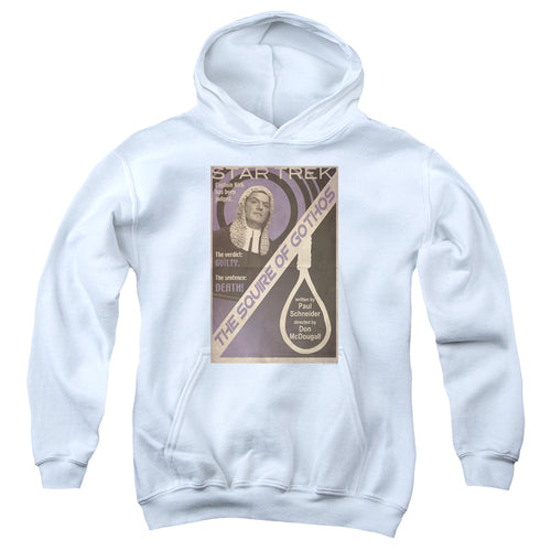 Star Trek Juan Ortiz The Squire of Gothos Youth Hoodie