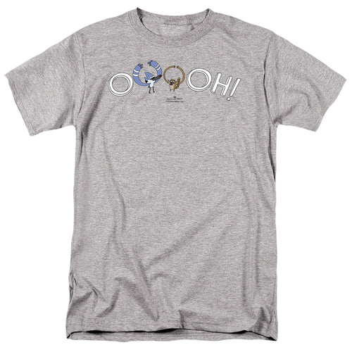 Regular Show Ooooh Athletic Heather T-Shirt