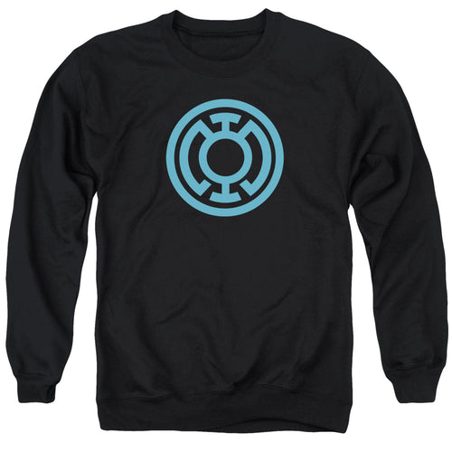 Green Lantern Lt Blue Emblem Crewneck Sweatshirt