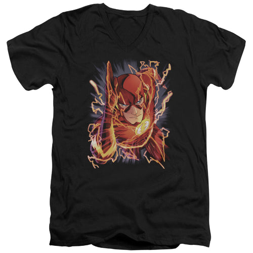 Justice League Flash #1 V-Neck T-Shirt