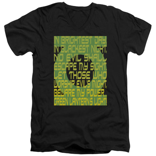 Green Lantern Green Lantern Oath V-Neck T-Shirt
