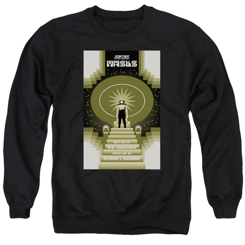 Star Trek Masks Black Crewneck Sweatshirt