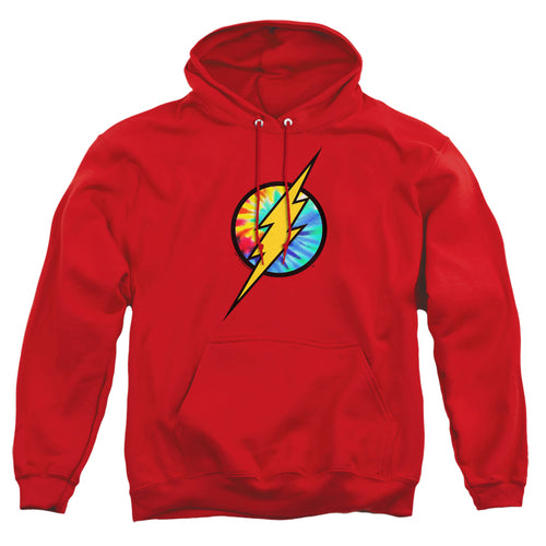 The Flash Tie Dye Flash Logo Pullover Hoodie