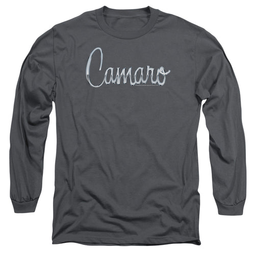 Chevy Classic Camaro Metal Long Sleeve T-Shirt