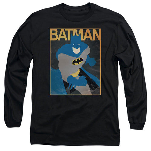 Batman Simple Bm Poster Long Sleeve T-Shirt