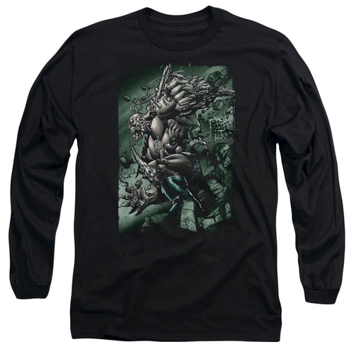 Superman Doomsday Destruction Long Sleeve T-Shirt
