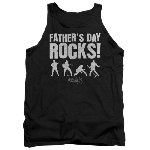 Elvis Presley Fathers Day Rocks Tank Top
