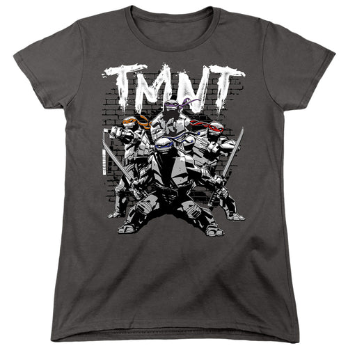 Teenage Mutant Ninja Turtles Team Womens T-Shirt