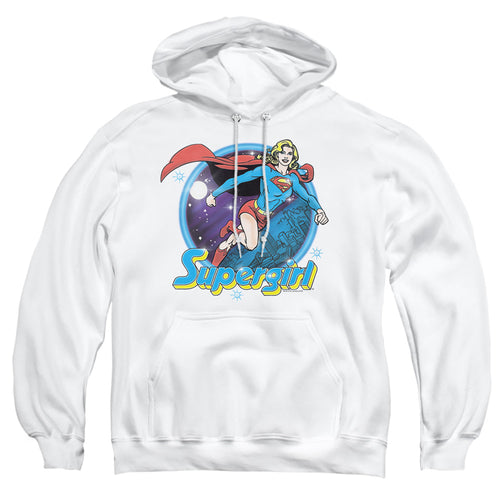 Superman Supergirl Airbrush Pullover Hoodie