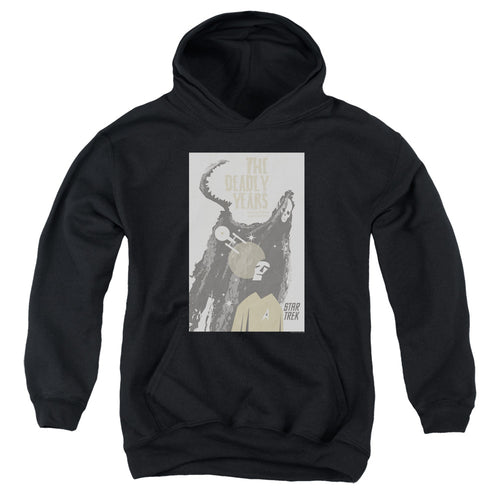 Star Trek Juan Ortiz The Deadly Years Black Youth Hoodie