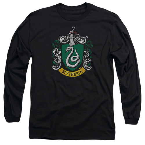 Harry Potter Slytherin Crest Long Sleeve T-Shirt