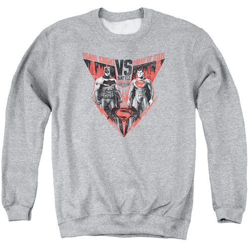 Batman v Superman Batlle For Gotham Crewneck Sweatshirt