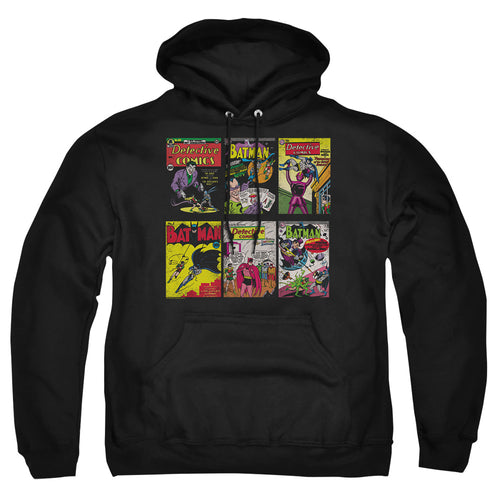 Batman Bm Covers Pullover Hoodie