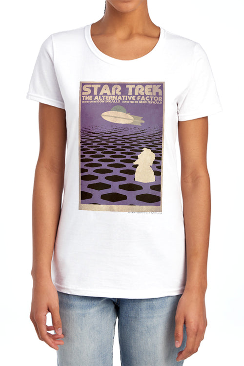 Star Trek Juan Ortiz The Alternative Factor Womens T-Shirt