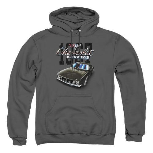 Chevy Classic Camaro Graphite Pullover Hoodie