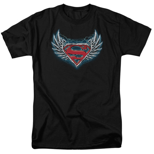 Superman Steel Wings Logo T-Shirt