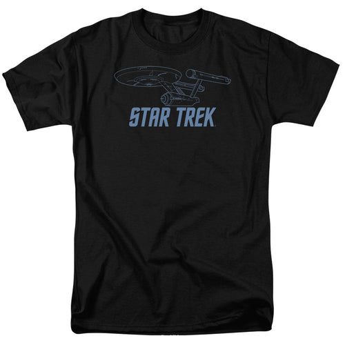 Star Trek Enterprise Outline T-Shirt