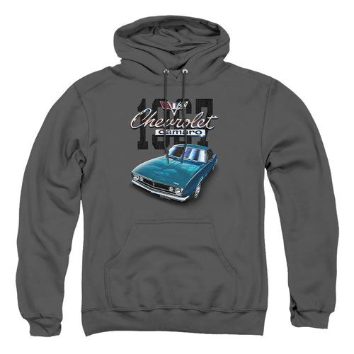 Chevy Classic Camaro Teal Pullover Hoodie