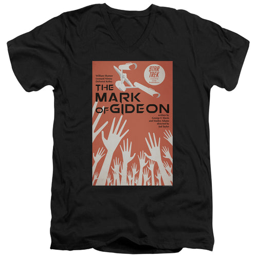 Star Trek Juan Ortiz The Mark of Gideon Black V-Neck T-Shirt
