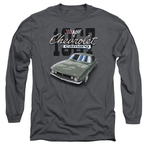 Chevy Classic Camaro Green Long Sleeve T-Shirt