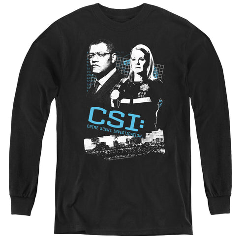 CSI Investigate This Youth Long Sleeve T-Shirt