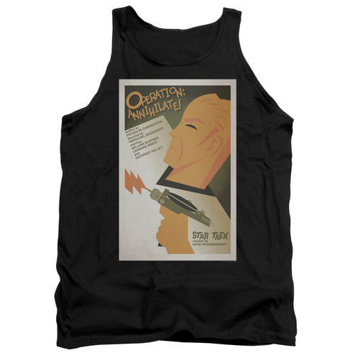 Star Trek Juan Ortiz Operation Annihilate Black Tank Top
