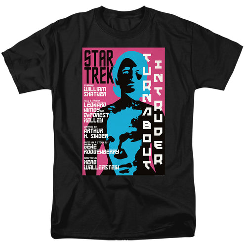 Star Trek Juan Ortiz Turnabout Intruder Black T-Shirt