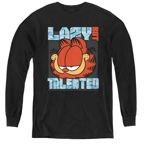 Garfield Lazy But Talented Youth Long Sleeve T-Shirt