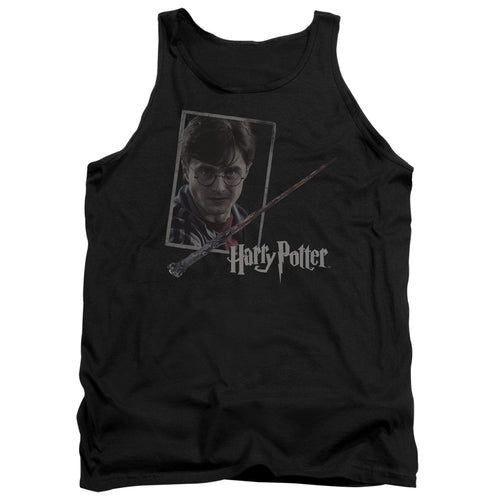 Harry Potter Harrys Wand Portrait Tank Top