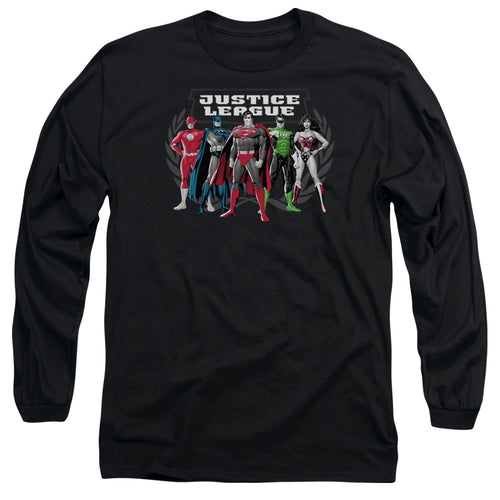 Justice League The Big Five Long Sleeve T-Shirt