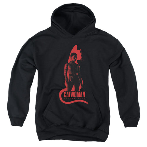 The Batman Selina Kyle Cat Silhouette Youth Hoodie