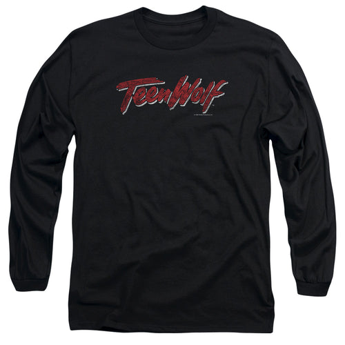 Teen Wolf Scrawl Logo Long Sleeve T-Shirt