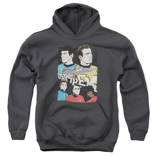 Star Trek Illustrated Crew Youth Hoodie