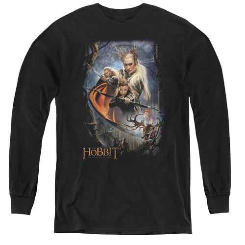 The Hobbit Thranduil's Realm Youth Long Sleeve T-Shirt