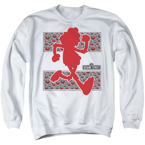Sesame Street Elmo Runs Crewneck Sweatshirt