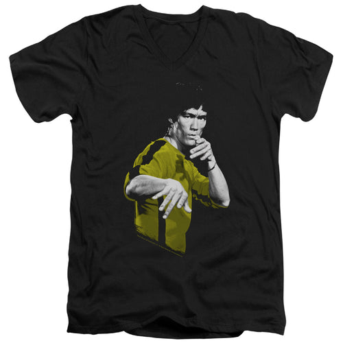 Bruce Lee Suit of Death V-Neck T-Shirt