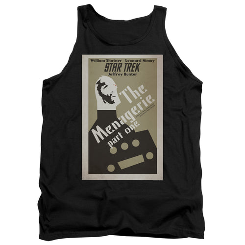 Star Trek The Menagerie Part One Black Tank Top