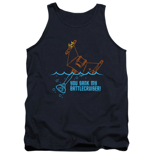 Star Trek You Sank My Battlecruiser Tank Top