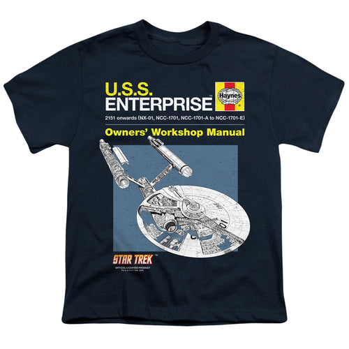 Star Trek Enterprise Owners Workshop Manual Youth/Toddler T-Shirt