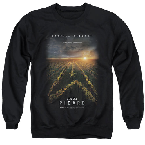 Star Trek Picard Poster Crewneck Sweatshirt