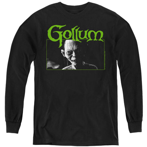 Lord of the Rings Gollum Framed Photo Youth Long Sleeve T-Shirt