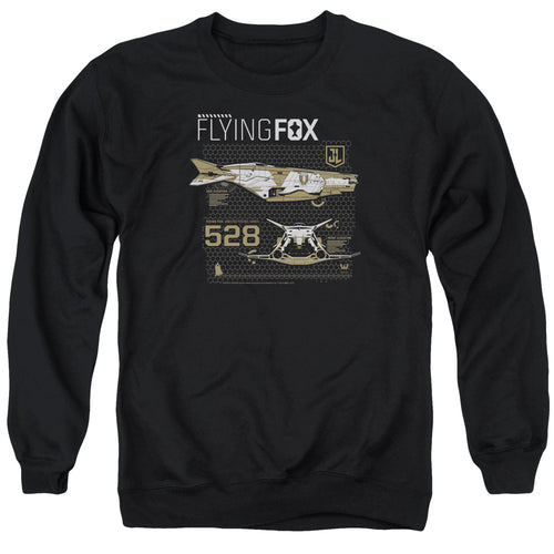 Justice League Flying Fox Crewneck Sweatshirt