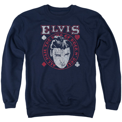 Elvis Presley Hail The King Crewneck Sweatshirt