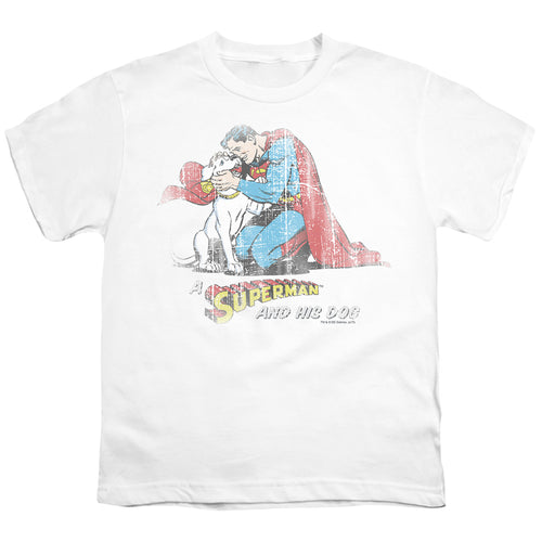 Superman And His Dog Youth/Toddler T-Shirt