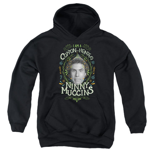 Elf Cotton Headed Ninny Muggins Youth Hoodie