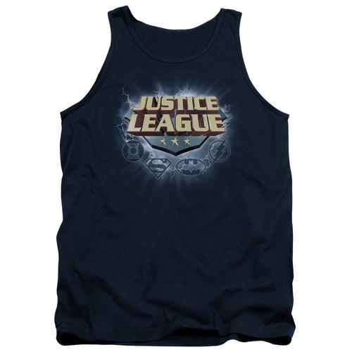 Justice League Storm Logo Tank Top