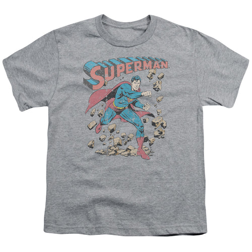 Superman Mad at Rocks Youth/Toddler T-Shirt