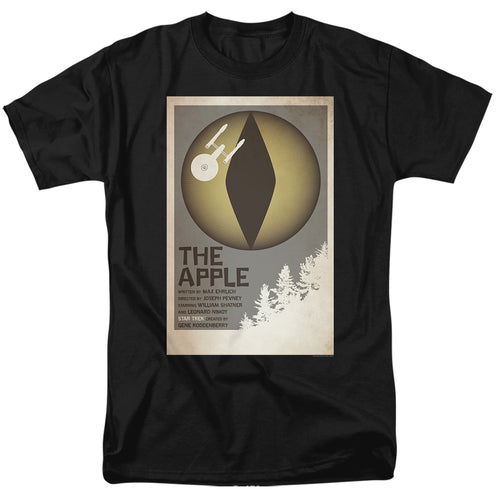 Star Trek Juan Ortiz The Apple Black T-Shirt