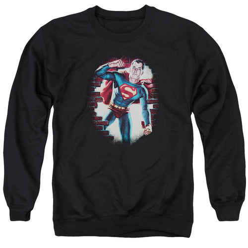 Superman Vintage Steel Crewneck Sweatshirt